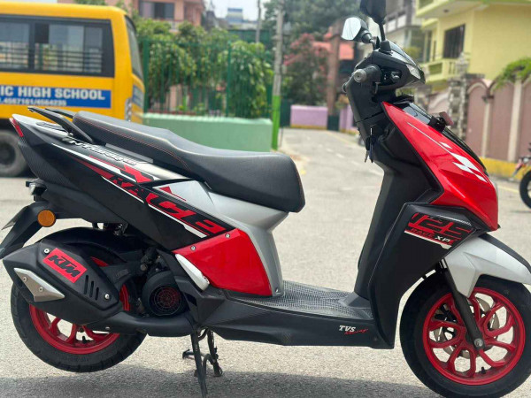 2023 TVS Ntorq 125 cc Race XP with servicing book